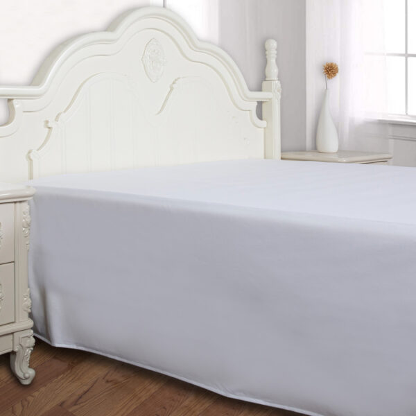 Ekskluzīvi Palagi Balti 100% Kokvilna 150x260cm 300TC | Siexa S150260