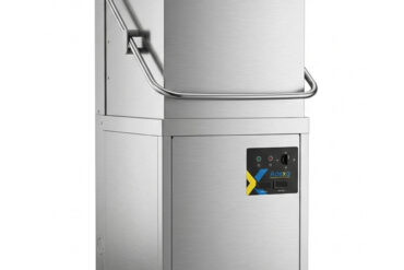 Caurplūdes trauku mazgājamā mašīna 500mm grozs 30 grozi/stundā Drenāžas sūknis Mazgāšanas līdzekļa dozators Skalošanas līdzekļa sūknis 400V/3 fāzes | Adexa WZ100DRDP